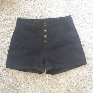 Old Navy Hi Waist Button Fly Shorts